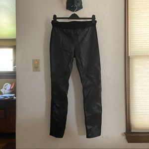 NYDJ Faux Leather Ponte Pants